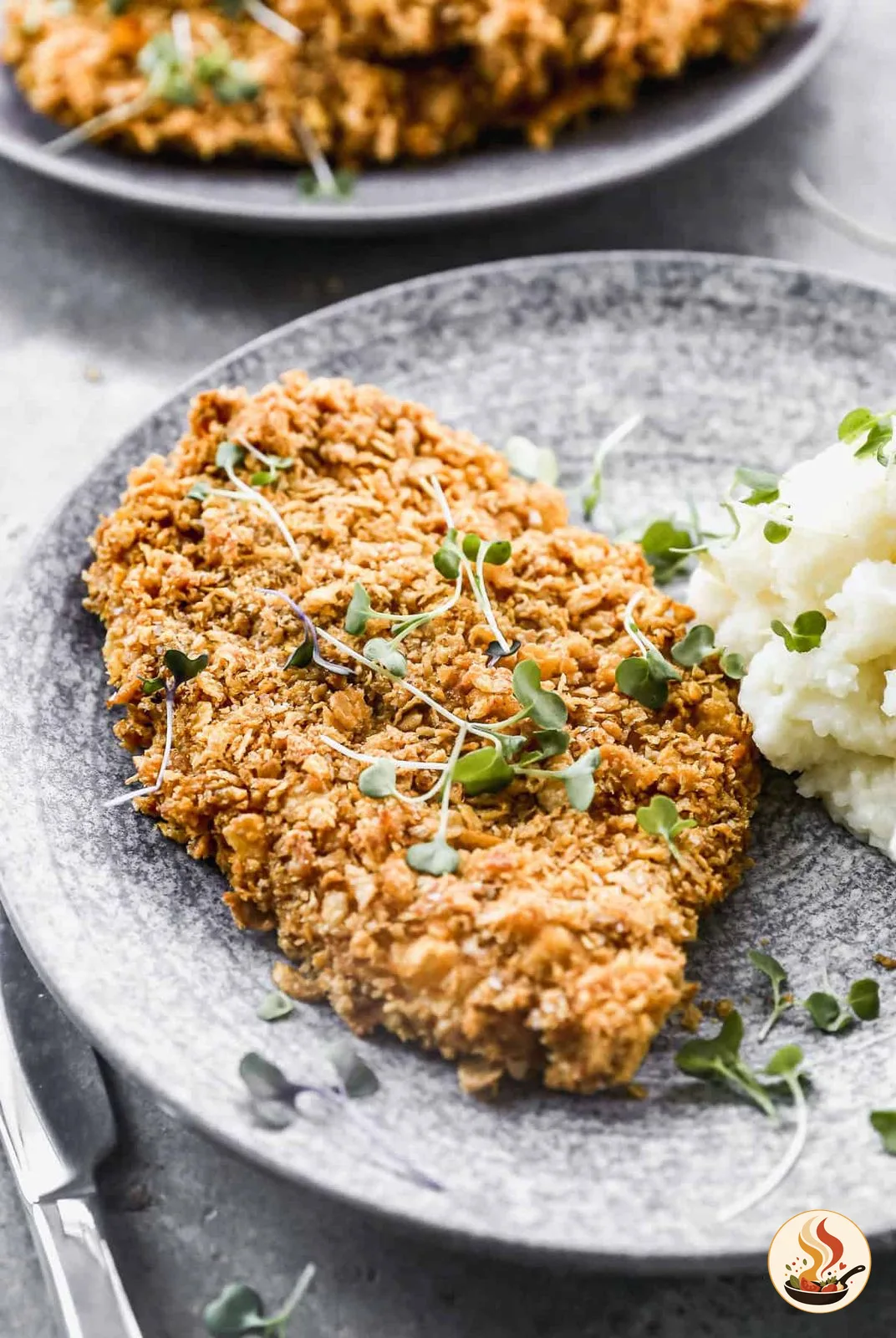 Куриное филе в хрустящей панировке из кукурузных хлопьев